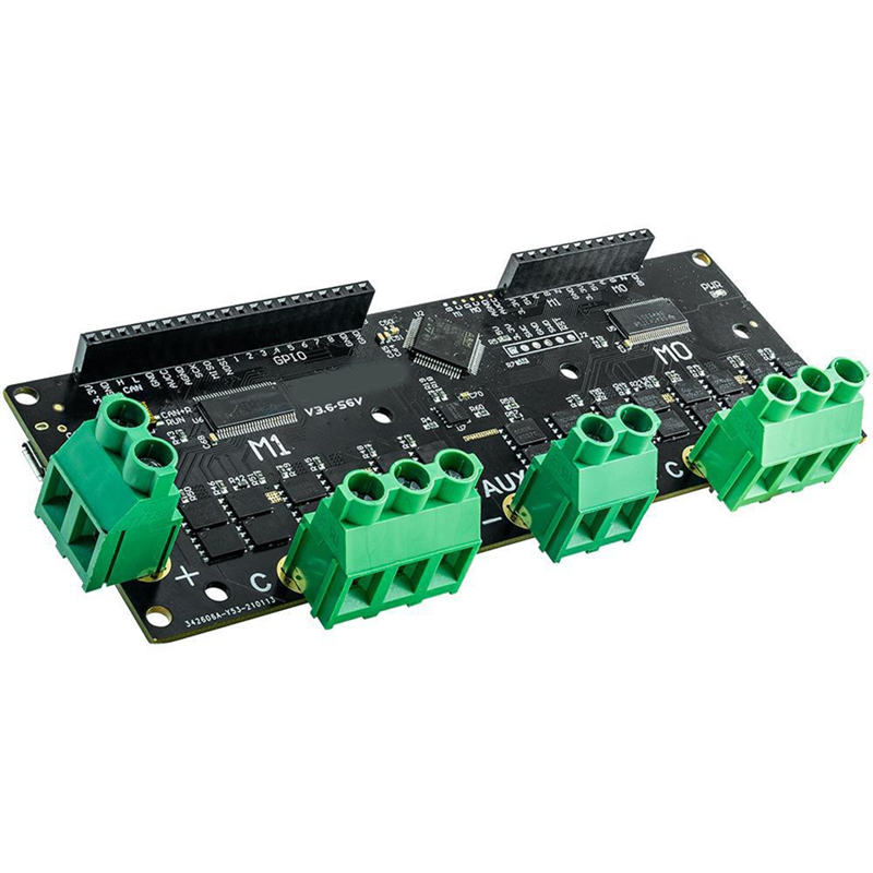 MKS XDRIVE XDrive3.6 56v Dual Motor FOC BLDC Controller Board for Servo - Based on ODrve V3.6 Technology. 