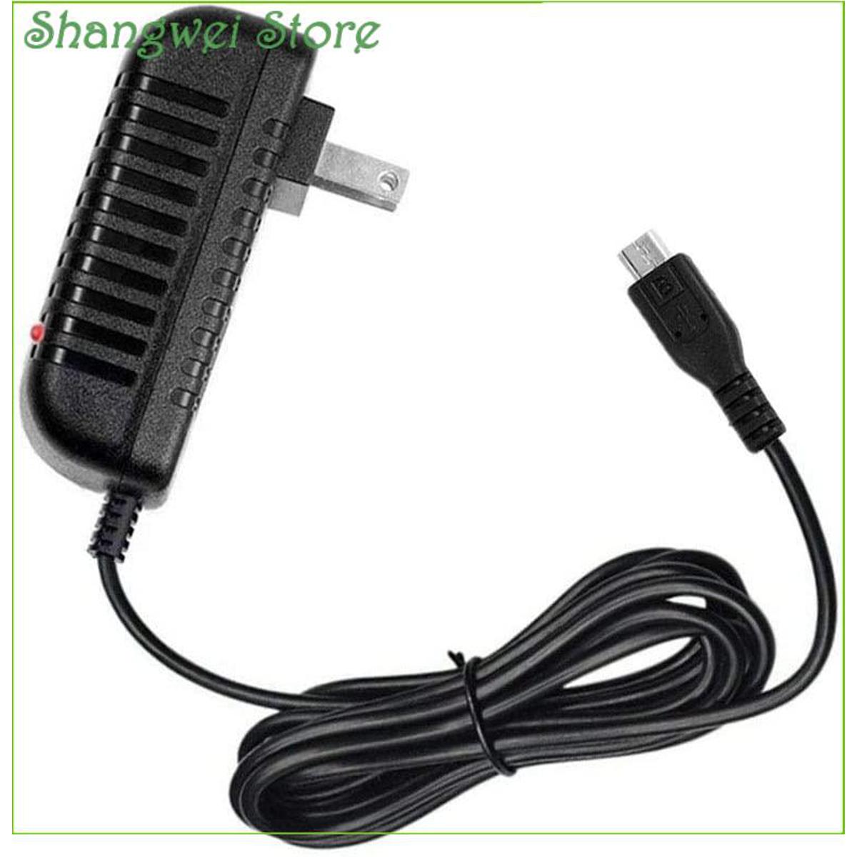 DC Adapter Power Charger Charger Cord for Miroir M200A Smart Tilt Projector Wall DC Charger Power Charger Cord Cable Mains Plug, 5 Feet, with LED Indicator