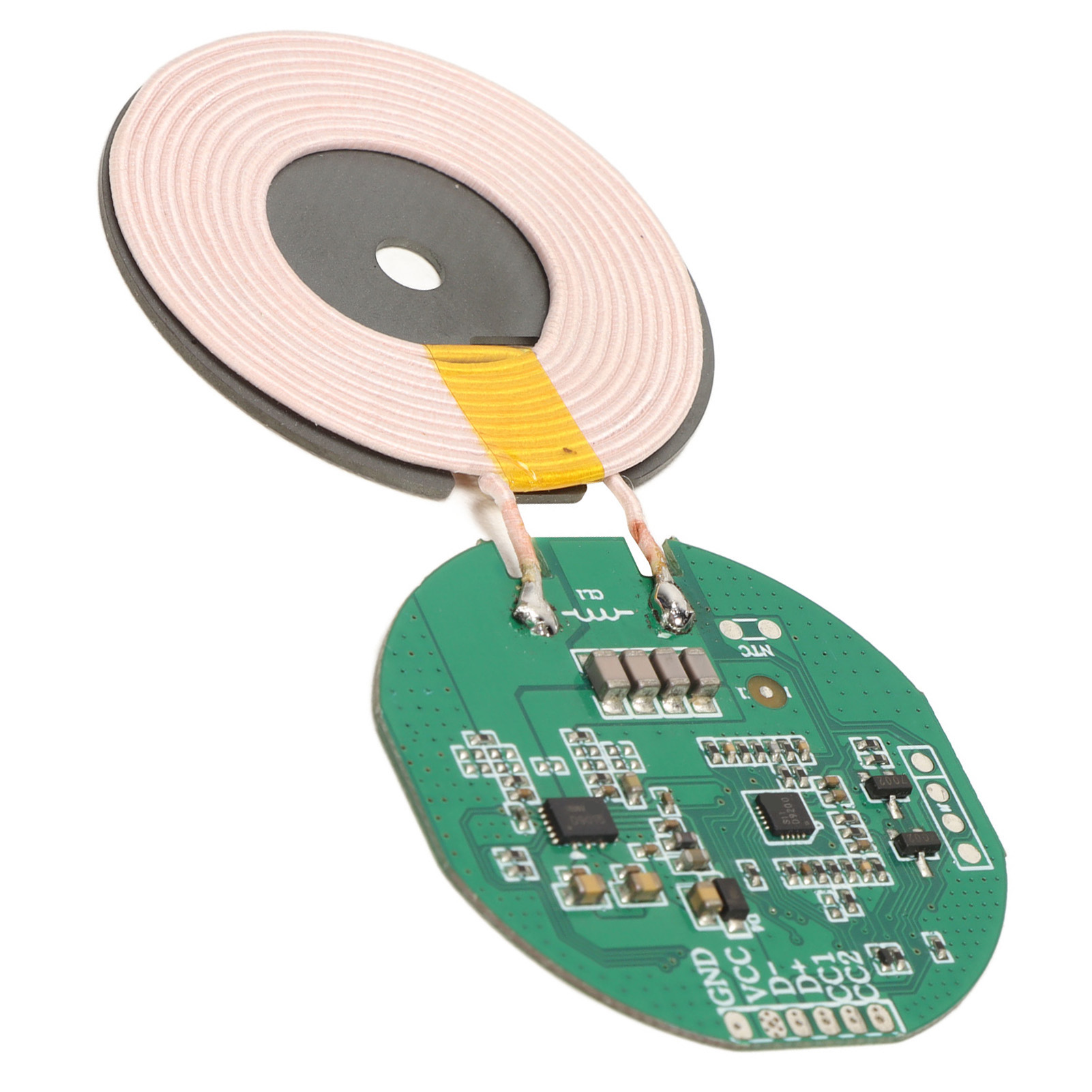 Wireless Charging Module Magnetic Wireless Charger Module 15W PCBA Circuit Board Wireless Charging Coil 5‑12V. 