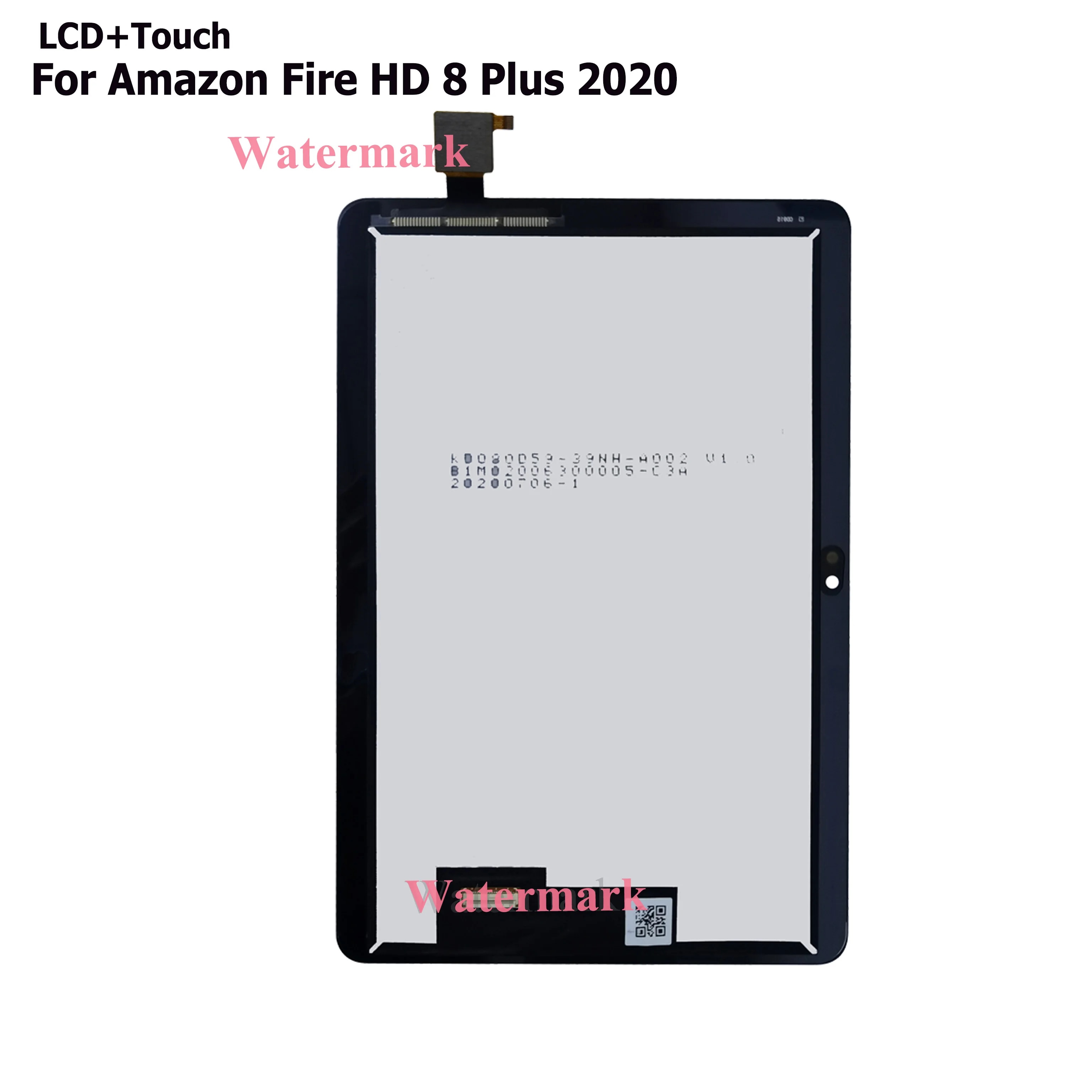 NEW Tablet Parts For Amazon Fire HD 8 Plus 8+ 2020 10th Gen HD8 2020 K72LL4 KFONWI Touch Screen Digitizer Assembly Frame. 