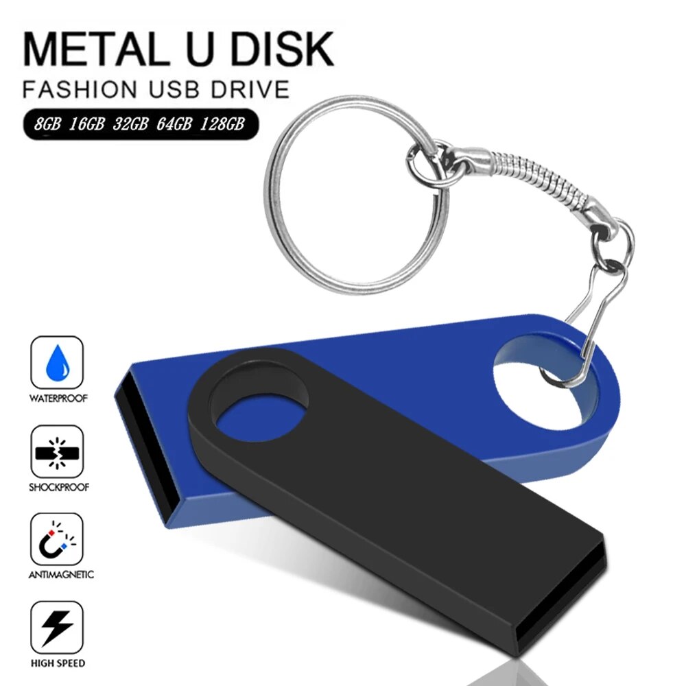 USB 2.0 Flash Drive 256MB 128MB 1GB Mini Pendrive 64gb 32gb 16gb Pen Drive 2.0 USB Stick U Disk with Key chain Memory Colorful. 