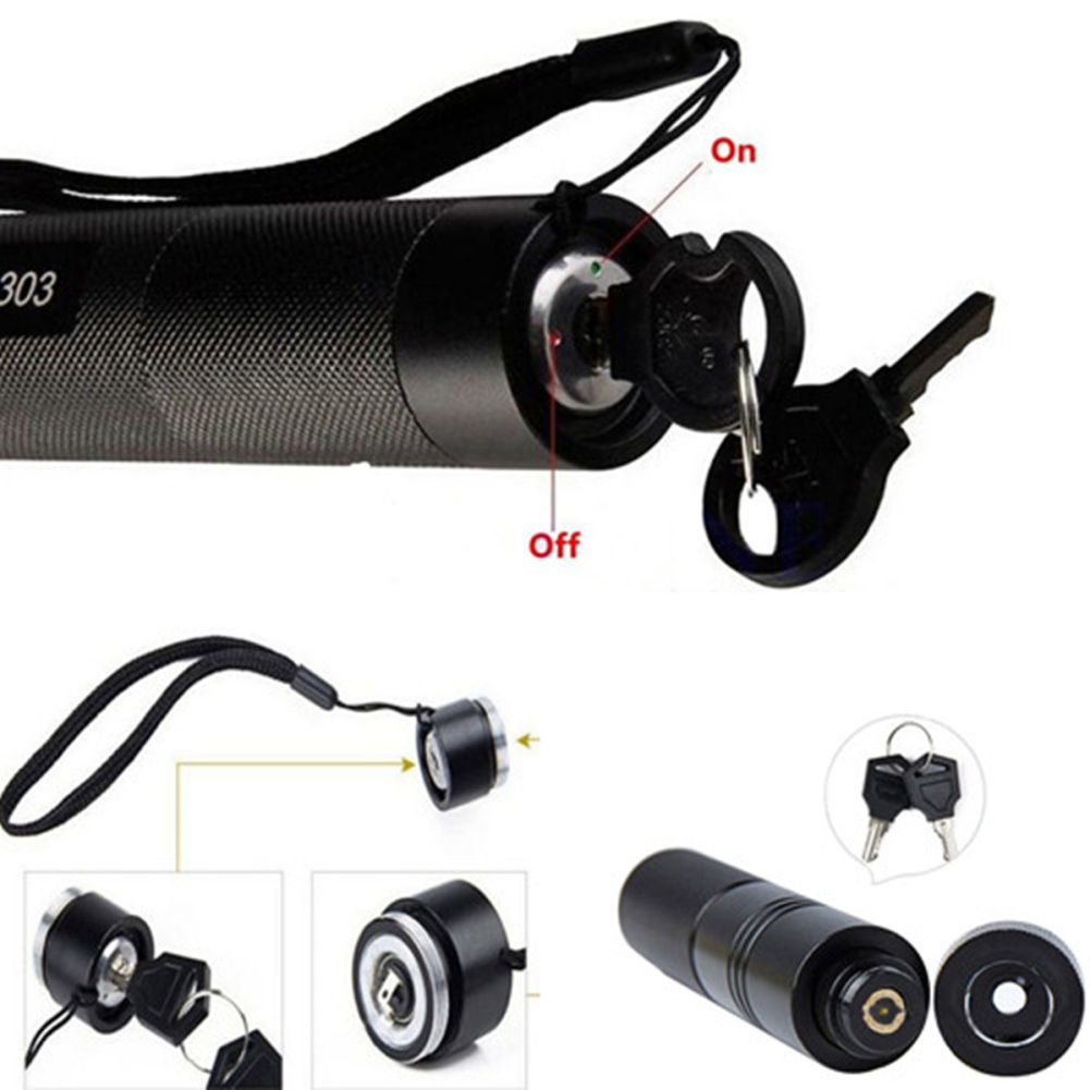 [Pcyc/Ready Stock] 303 Powerful Green Beam Light Pointer Pen Professional High Power Presenter Lazer Flashlight. 