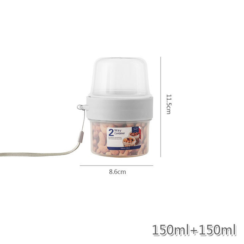 Breakfast Oatmeal Cereal Nut Yogurt Salad Cup Seal Container Sauce Cup Lid Bento