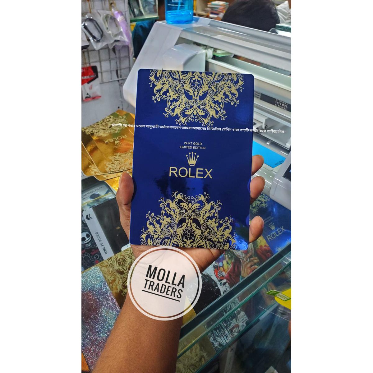 For Apple iPhone XR Mobile Back sticker {24K limited gold edition Relox
