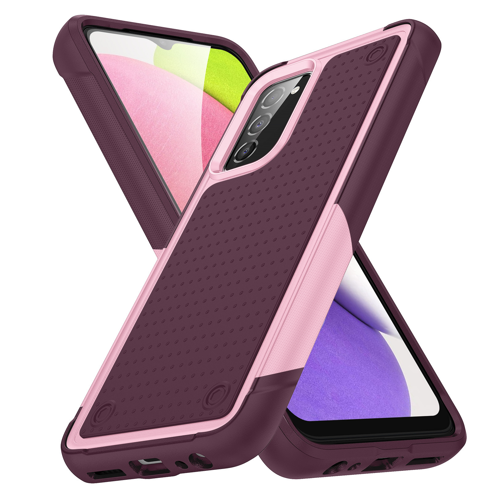 Applicable A03S 165 Phone case Hardened Anti-Scratch Protective Sleeve Elegant Phone Case. 