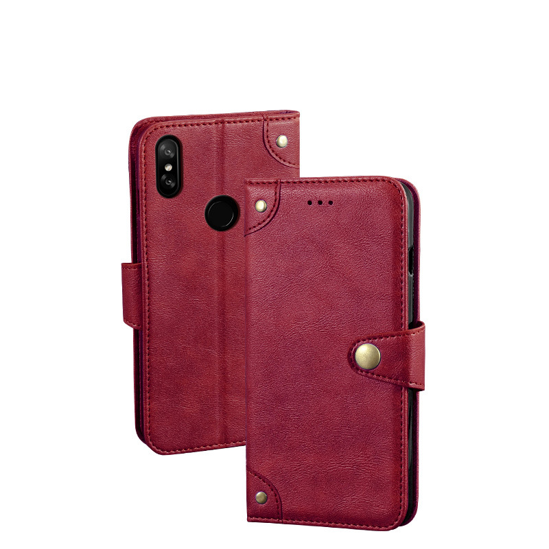 Applicable to the United States BLU Vivo XL5 Protective Case Mobile Phone Leather Case Vivo X5 Trendy Phone Case Liu Ding Buckle Shell. 