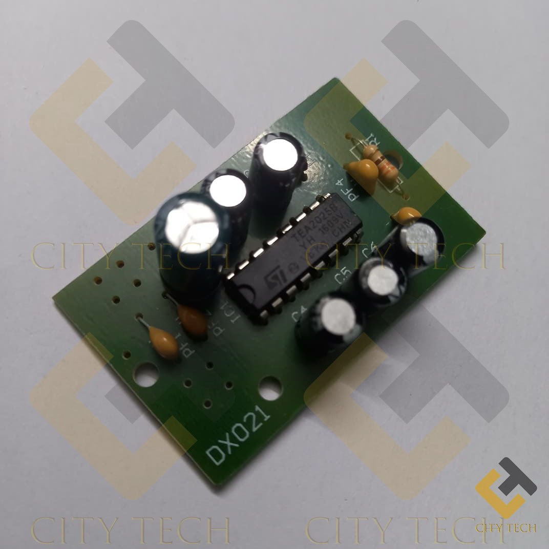 DX021 Audio Amplifier Local Circuit TEA2025 IC Mono Audio Amplifier Board DC 9V 12V 5w Digital Stereo Music Speaker Board DIY. 