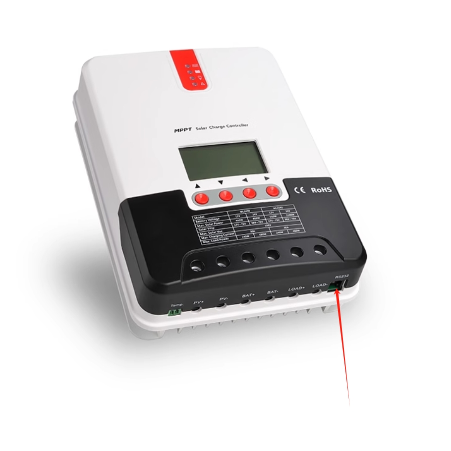 SRNE ML4860 ML2420 ML2430 MPPT SOLAR CHARGER CONTROLLER FTDI USB TO RJ12 RS232 COMMUNICATION SERIAL CABLE. 