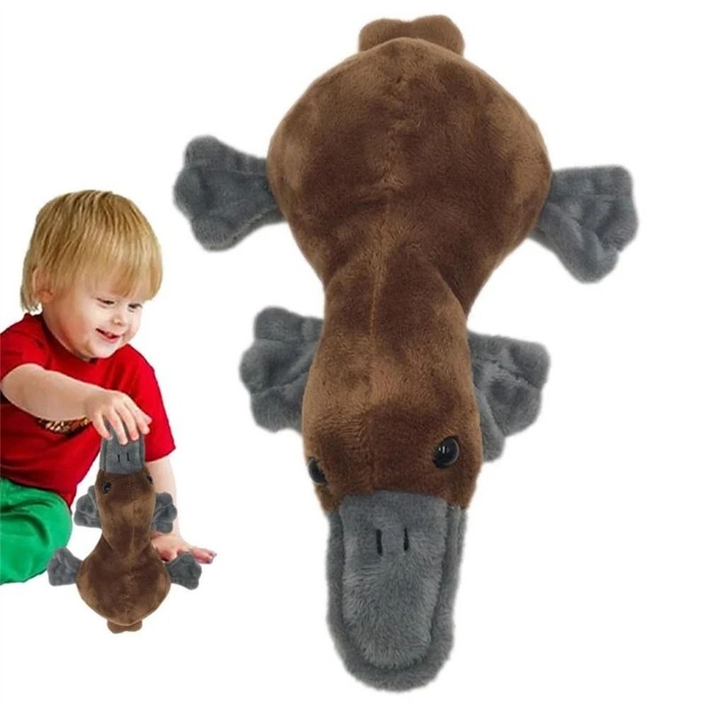 Cute Lovely Soft Simulation Duckmole Cartoon Lifelike Platypus Stuffed Doll Platypus Plush Toys Duckbill Plush Toys Plush Animals