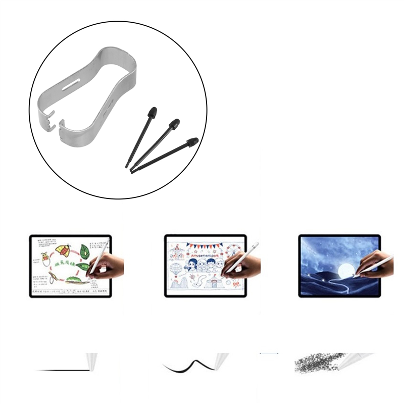 3Pcs Touch Stylus S Pen Tips Nibs with 1 Clip for Samsung Galaxy Z Fold 3 4 Fold3 Fold4 Spen Pro Tips Kits Accessories. 