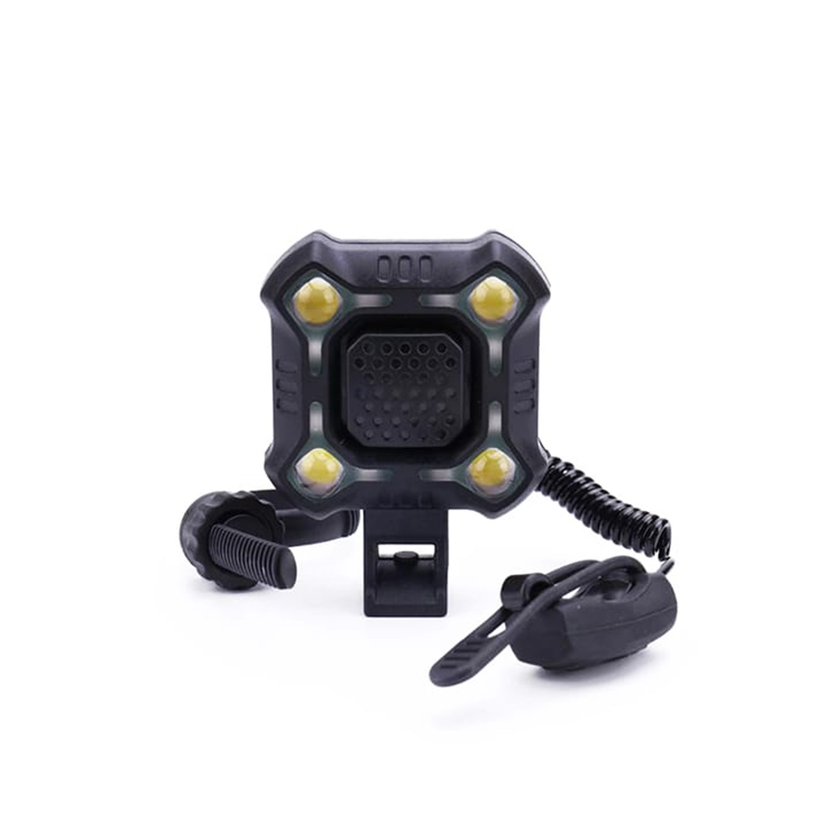 Cycle Bell With Light HAPPYRIDER USB Rechargeable Cycle Bell Light