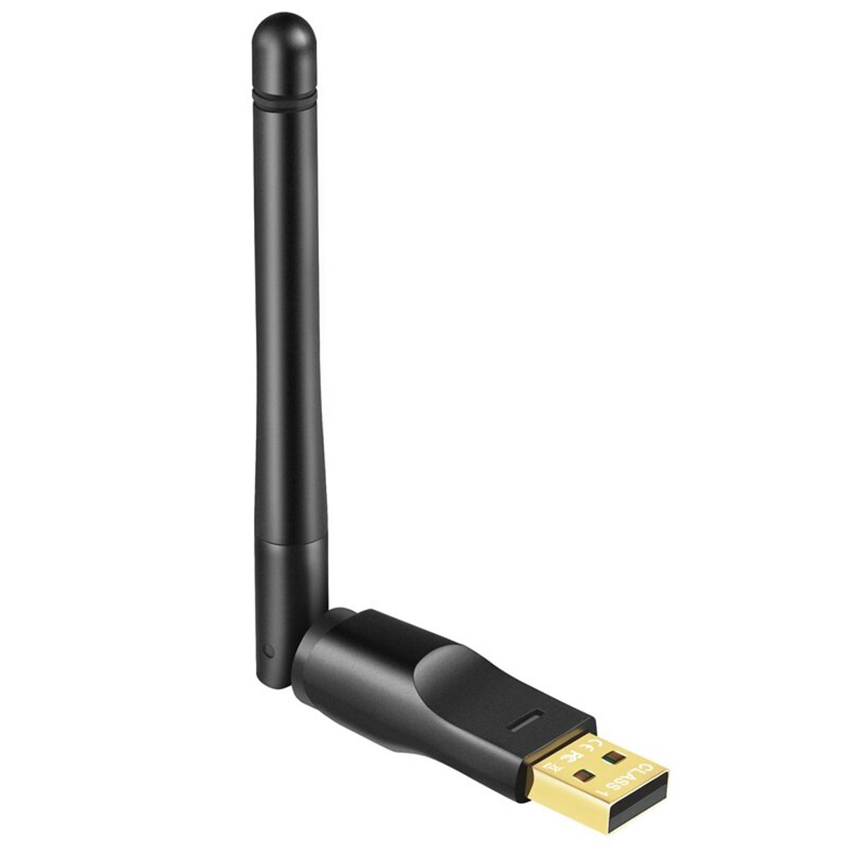 Power Class 1 Bluetooth Adapter,Bluetooth Receiver Transmitter,Driver-Free For Win8 Or Above,Transmission Distance 100 M