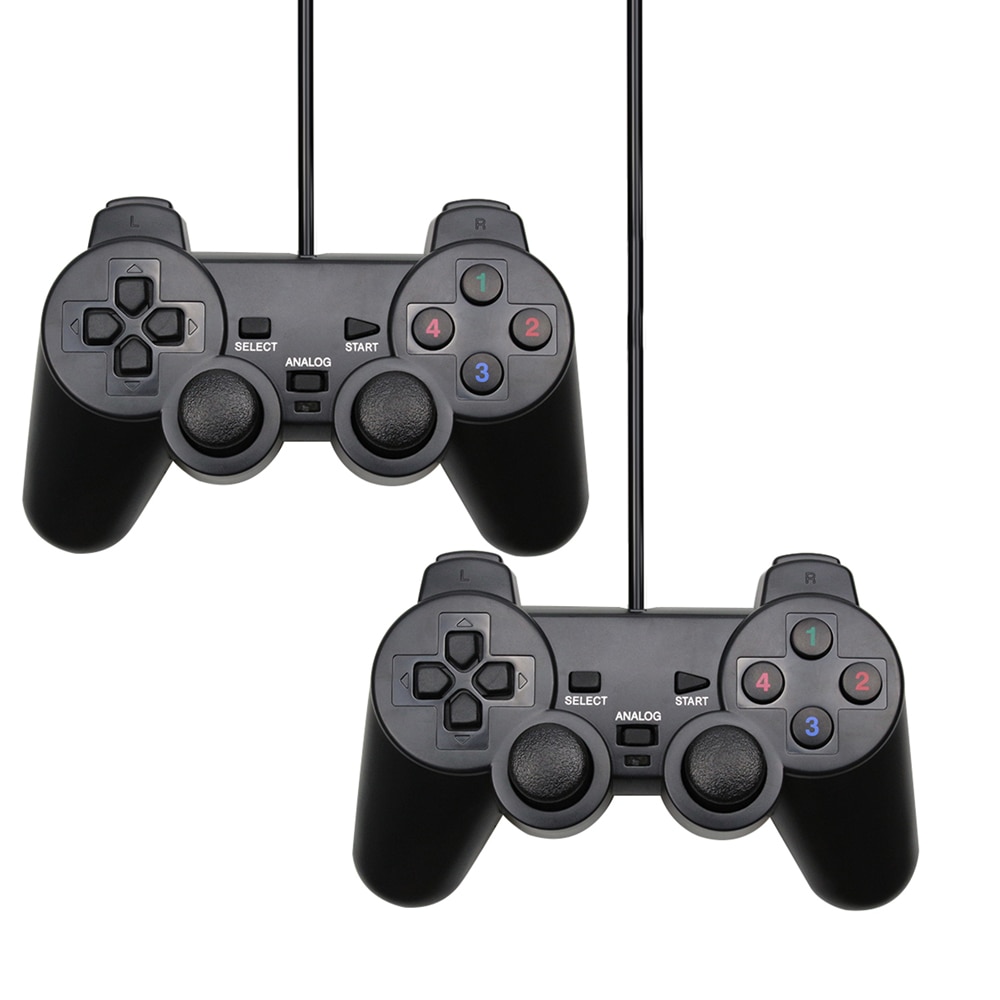 USB Wired Controller Game Joystic Gamepad Vibration Joystick For playstation  For WinXP/Win7/Win8/Win10 For PC Computer Laptop. 