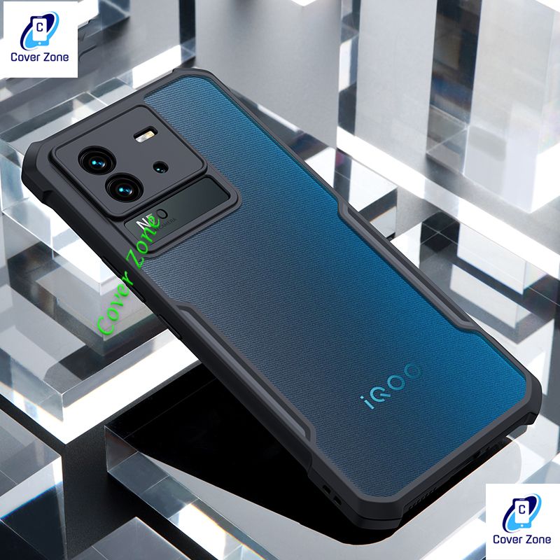 For vivo iQOO Neo 6 / vivo iQOO Neo 6 Se Xunddu Bumper Case Reinforced Corner with Shock-Proof Transparent Full Air Protection Back Cover. 