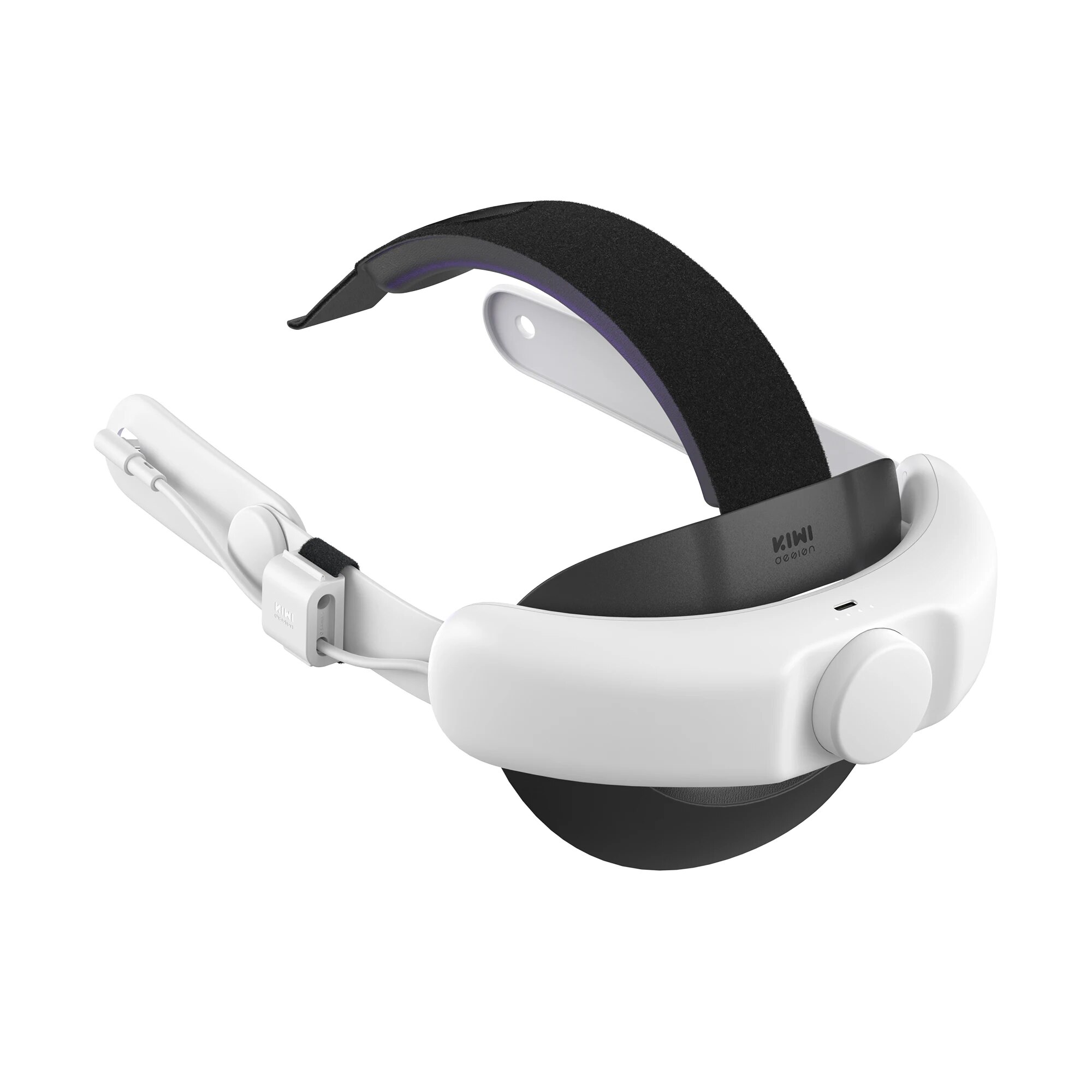 KIWI design 6400mAh Battery Head Strap Compatible with Meta Quest 3 Power Lasting Head Strap (Not for Our Charging Stand). 