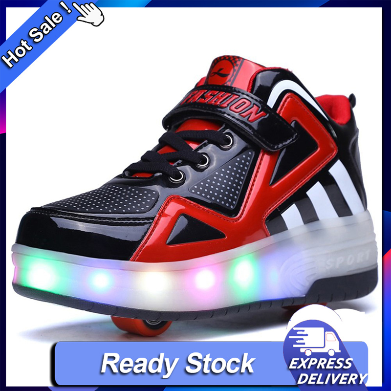 led high top trainers
