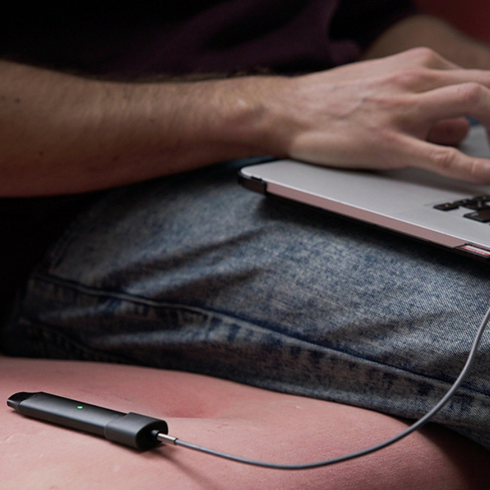 USB Interface Charging Cable for Vuse Alto Magnetic 45cm(Black USB-A). 