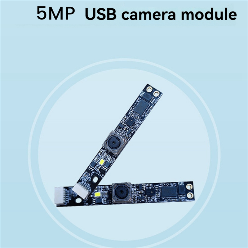 Autofocus OV5693 Camera Module 5MP AF Face Recognition ID Card Comparison USB Driver-Free Security Camera Module. 
