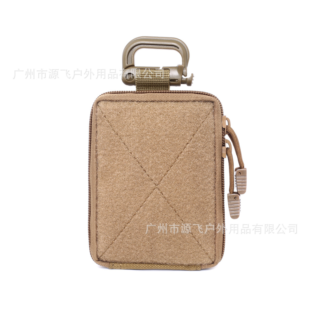 Outdoor molle camouflage tactical bag EDC tool kit military fan accessory bag medical storage bag multi-functional waist bag