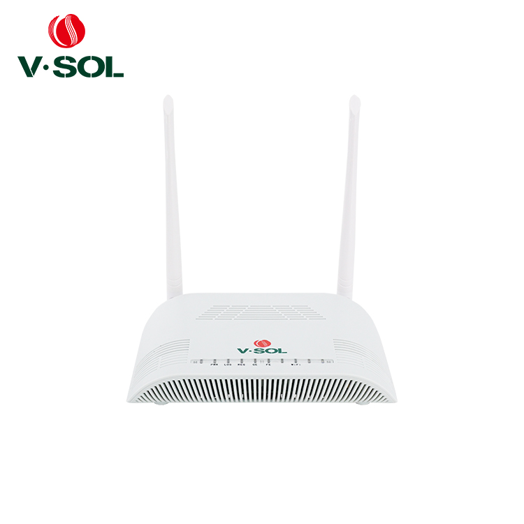V-sol V2802GW Xpon 1GE+1FE Wi-Fi 4 Onu + Router. 