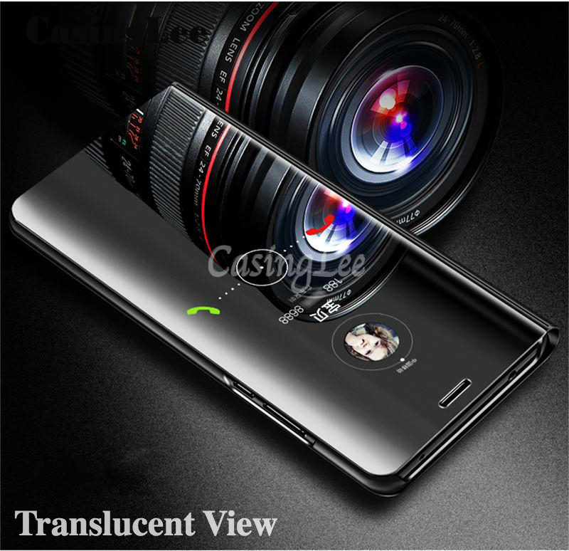 For Samsung Galaxy Z fold 2 phone case Smart View cosmetic mirror cases back flip cover for Galaxy Z fold 2 Z fold2 case. 