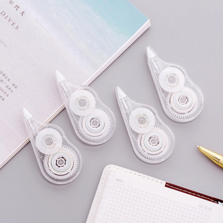 1pcs cute portable Japanese style transparent correction tape Student office correction tape stationery. 