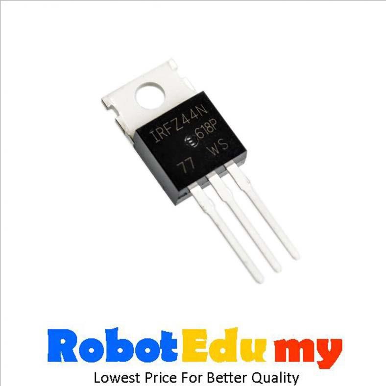 A Class IRFZ44 IRFZ44N IRFZ44NPB IRFZ44NPBF Z44 MOSFET 55V 41A N-Channel MOSFET 3 Pin Power Transistors TO-220 Electronics Parts Electrical Circuitry & Parts. 