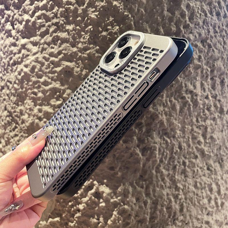 HOCE Hollow Heat Dissipation Phone Cases For iPhone 16 15 14 13 12 Pro Max 14 15 16 Plus Case Cooling Breathable Hard PC Ultra Thin Cover. 