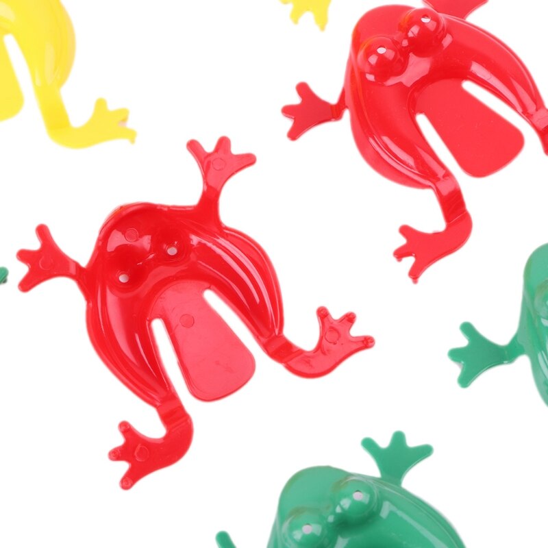 【happy one】12pcs Jumping Frogs Assorted Hopper Toy Action Toy Figures. 