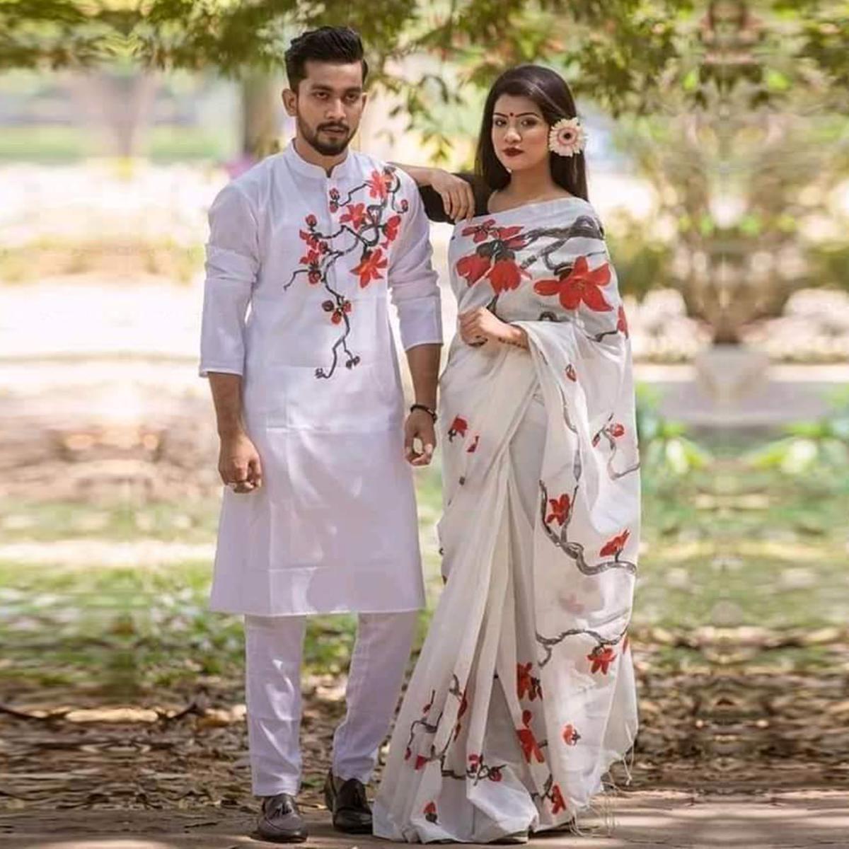 Buy holud couple dress Online at Best Price in Bangladesh Daraz