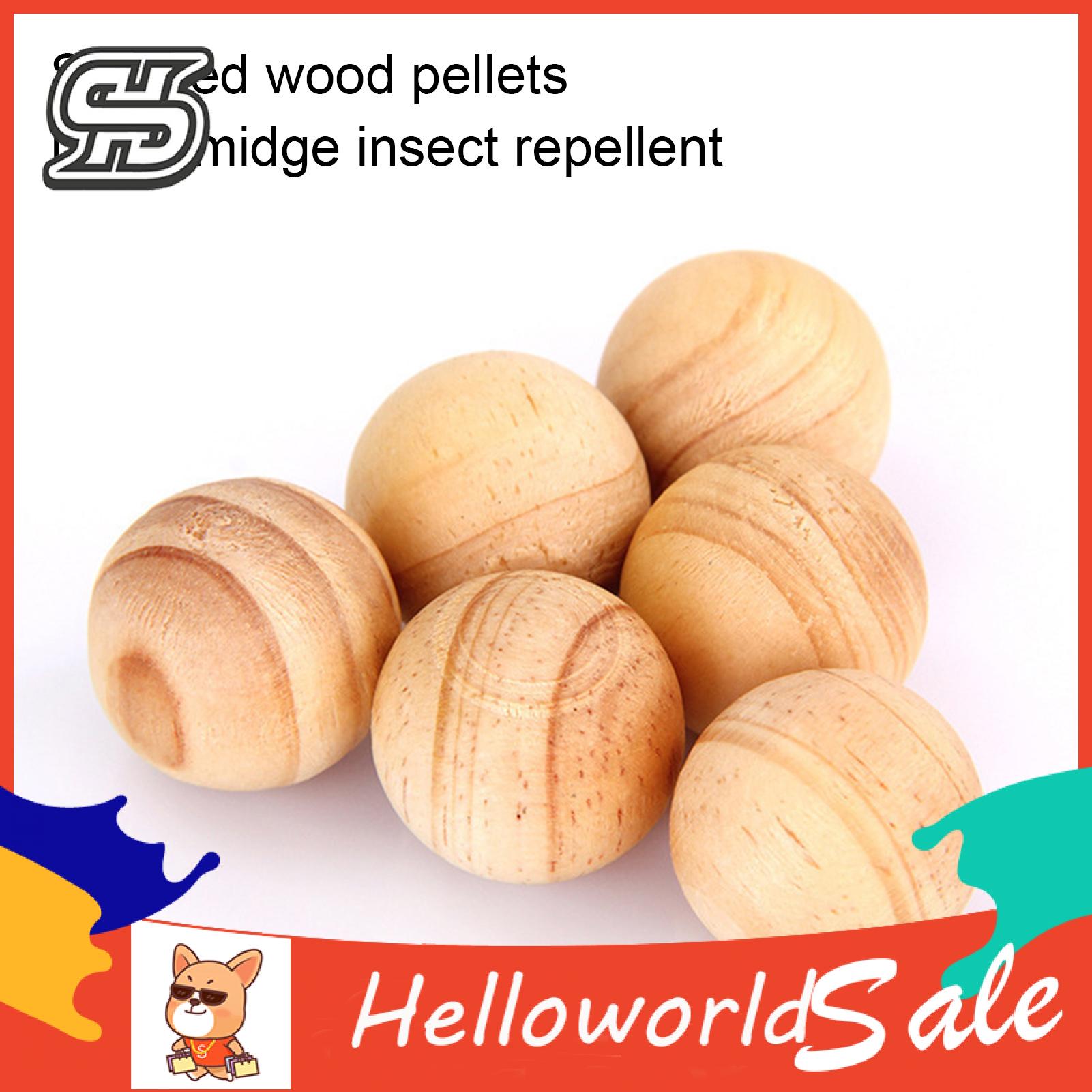 HelloWorld Cedar Wood Ball Moisture-proof Closet Deodorizer Cedar Block. 