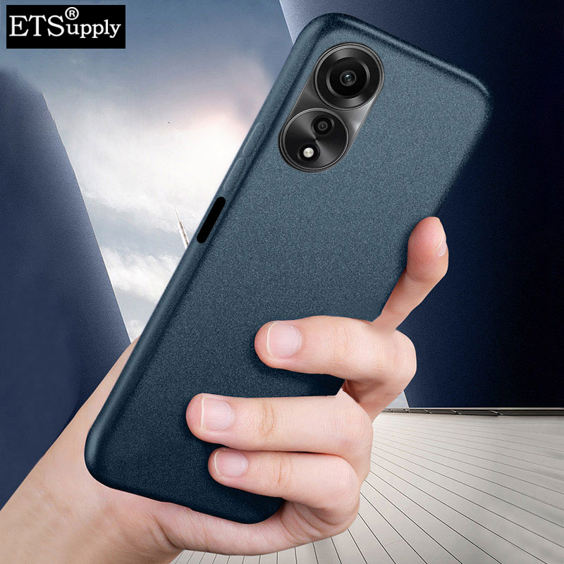 Phone case OPPO A78 4G cover Matte Silicone Soft Ultra Thin Matte Sandstone Protective for OPPO A78 4G Casing HP