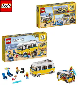 lego creator surfer van