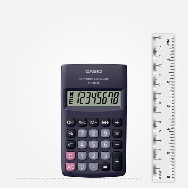 CASIO  HL-815L HANDHELD  CALCULATOR. 