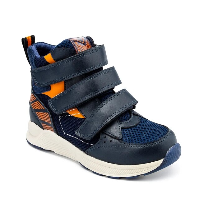 Orthopedic Corrective Shoes for Kids and Toddlers,Children High Top Boots with Ankle and Arch Support for Prevent Tiptoe Walking. 