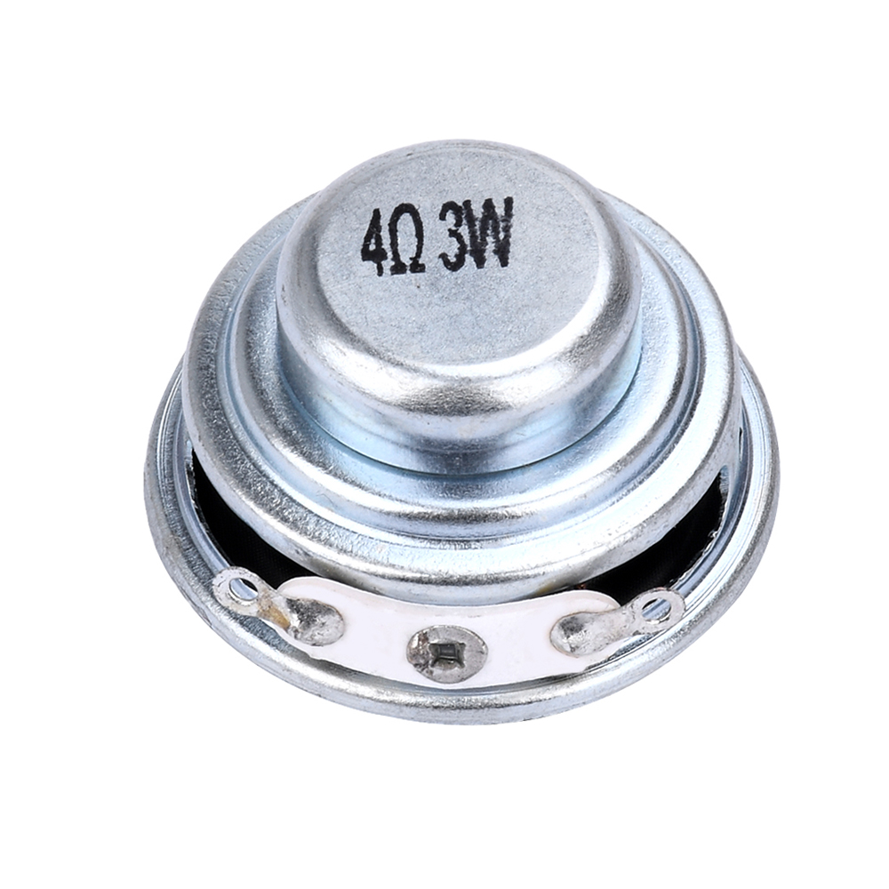 32mm Internal Magnetic Subwoofer Small Speaker 4Ω 3W Full-range Potentiometer Mini Audio Speaker. 