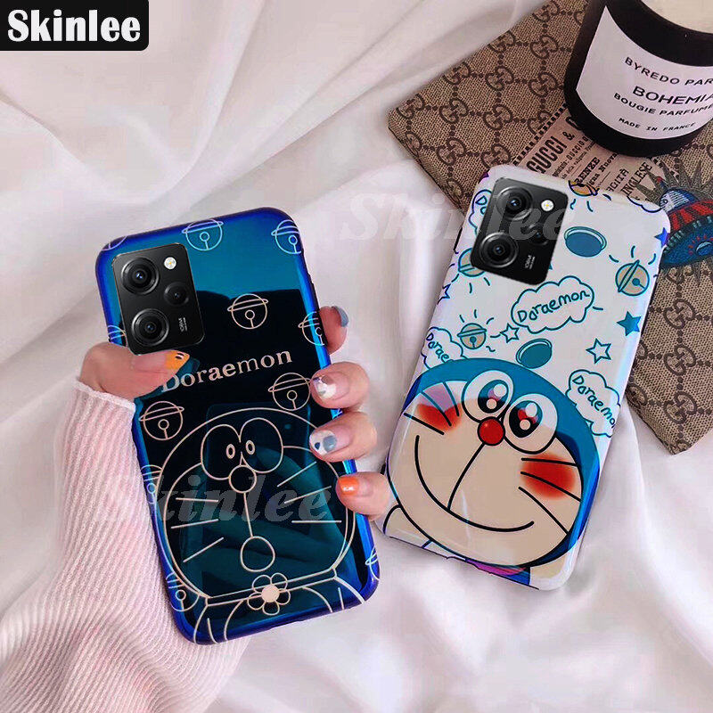 Phone Case Mi Poco X5 Pro Back Cover Cute Doraemon Design Couple Soft Back Cover Casing for Mi Xiaomi Poco X5 Cover Cases