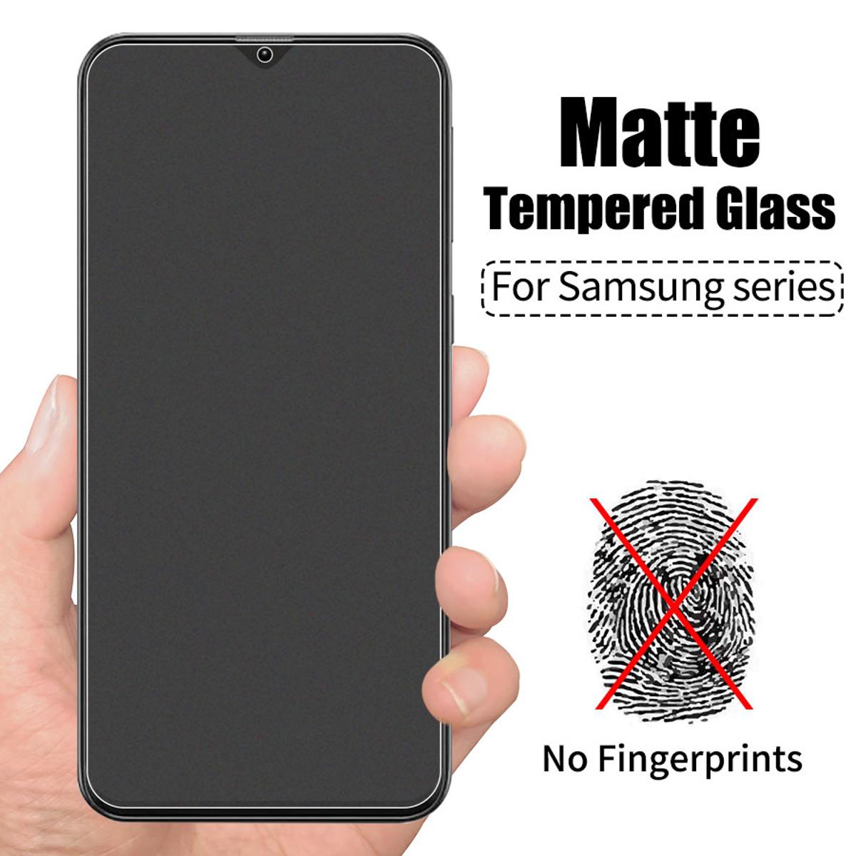 For Samsung Galaxy A10 Premium Anti-Fingerprint Matte Front Screen Protector Tempered Glass