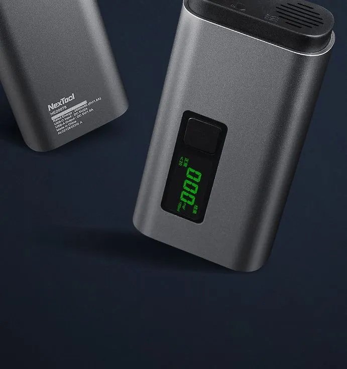 Xiaomi Nextool 4-in-1 Mini Alcohol Tester LCD Digital Portable Car Breathalyzer With Window Breaker Cutter Digital Alcohol Meter. 