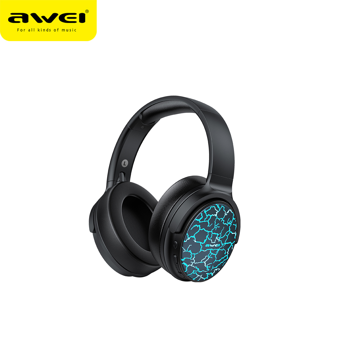 Awei A780 Pro Bluetooth 5.3 RGB Lighting Effects Wired & Wireless Gaming Headphone