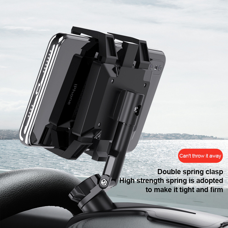Upgrade Car Multifunctional Phone Bracket 360°Stand Bracket Clip Upgrade Spida Mount - Universal Phone Clip 1200° Degree Rotation For 3-7 Inch phones Good effect and easy to use. 