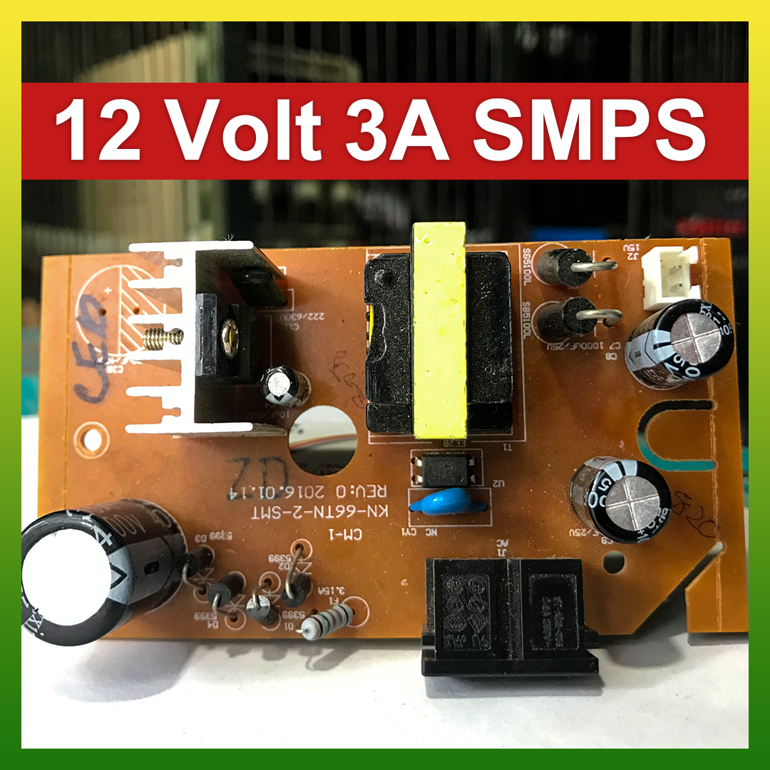 12 VOLT 3A SMPS CIRCUIT. 