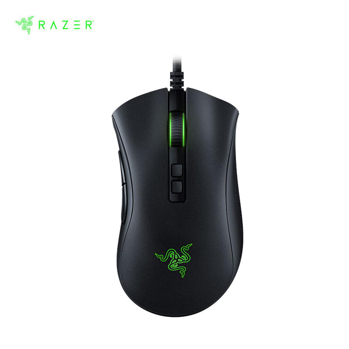 Razer DeathAdder V2 Wired Gaming Mouse 20000DPI Optical Sensor FOCUS+ (PAW3399) Chroma RGB Mice 8 Programmable Buttons Ergonomic Design