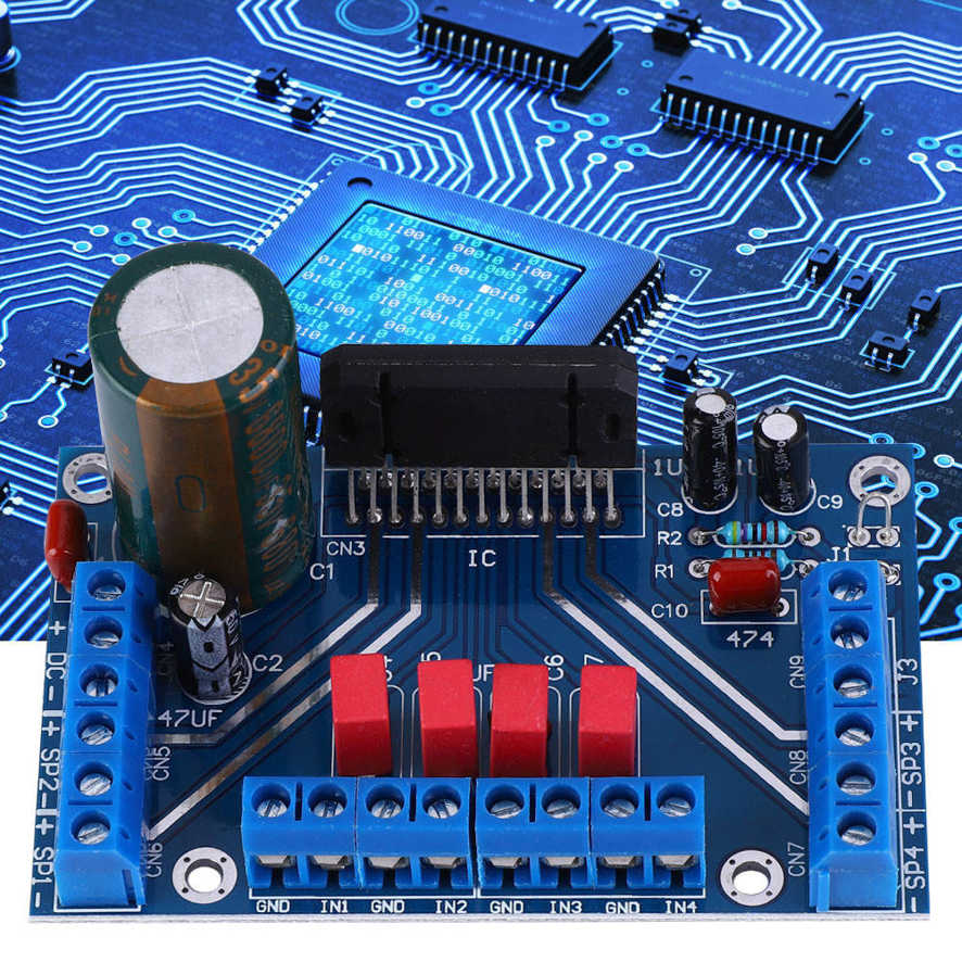 TDA7388 4 Channels Audio Power Amplifier Board 4x41W BTL Car Amp RH. 
