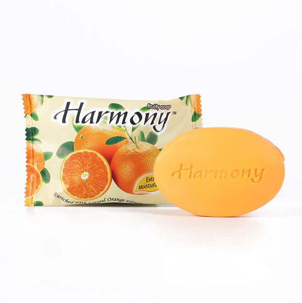 Harmony Fruity Orange Soap 4 Piece