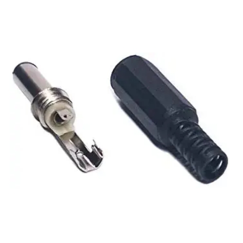 2PCS DC Jack Socket Female Connector - (1PCS Male +1PCS Female). 