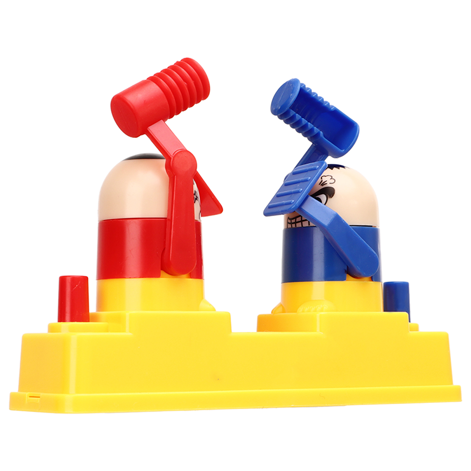 Desktop Battle Robots 2 Player Interactive Portable Knock Block Fighting Robots for Outdoor for Children