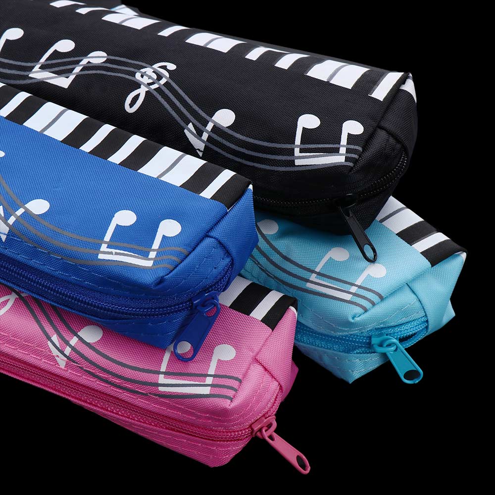 New Boy Creative ingle Layer Pen Bag chool tationery Muic Box Muical Pencil Cae tudent Pencil Cae Piano Note Pencil Bag Muical Note Piano Pouch. 