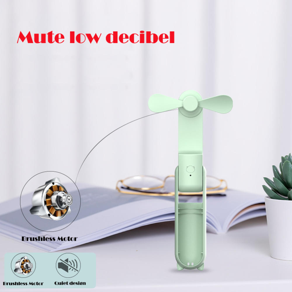 Mini Portable Usb Fan Handheld Electric Fans Rechargeable Silent Pocket Cooling Fan. 