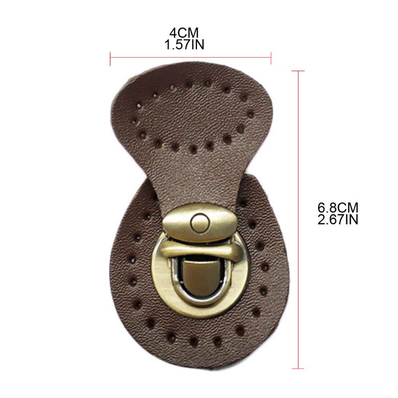 seng Artificial Leather Magnetic Button Lock Bag Snap Closure Buckle Clasp Fastener Replacement DIY Handbag Purse Sewing. 